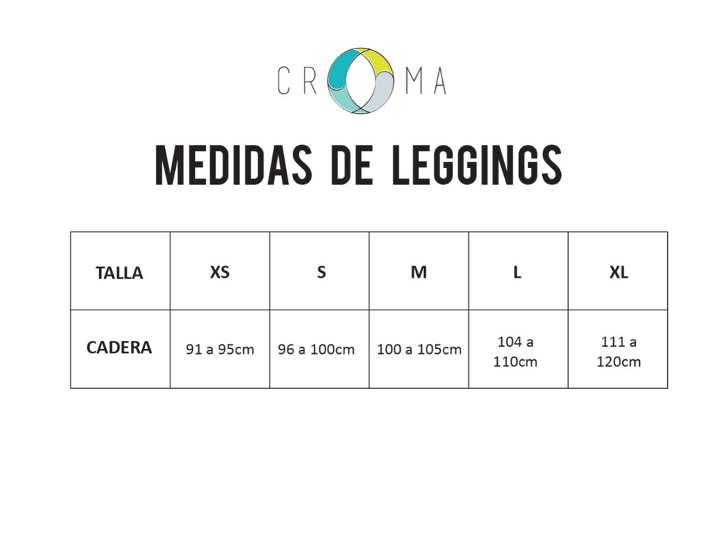 Legging clara 4 colores